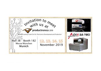 Coming soon... PRODUCTRONICA Trade Show 2019