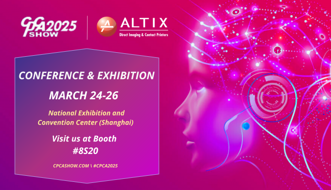 Follow us to Shanghai for the CPCA Show !