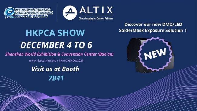 Altix at HKPCA 2024 : See You in Shenzhen ! 
