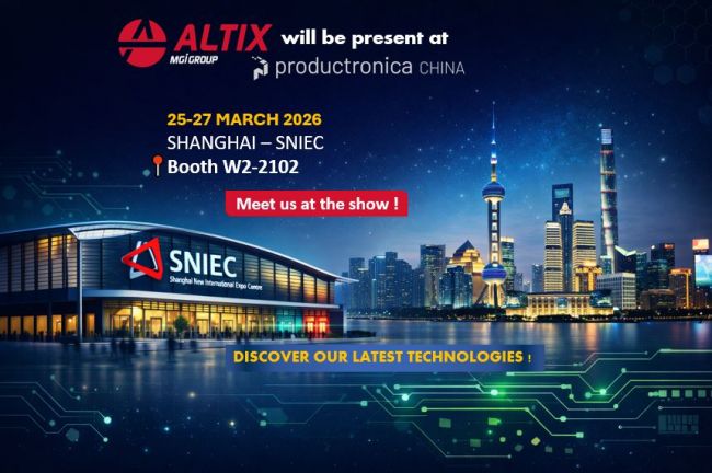 Altix is exhibiting at Productronica China!